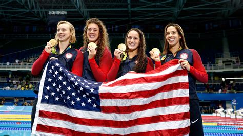 Us Swimmers Dominate Rio Olympics In Exceptional Showing The Torch