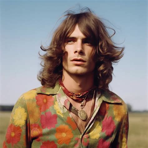 1960s Hippie Hairstyles And Haircuts For Men Free Spirited Revolution