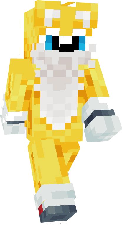 Tails Sonic Minecraft Skin