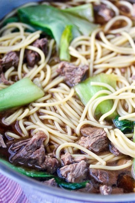 Taiwanese Beef Noodle Soup Karen S Kitchen Stories