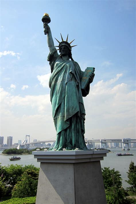 Tokyo Odaiba Statue Of Liberty Replica A French Replica Flickr