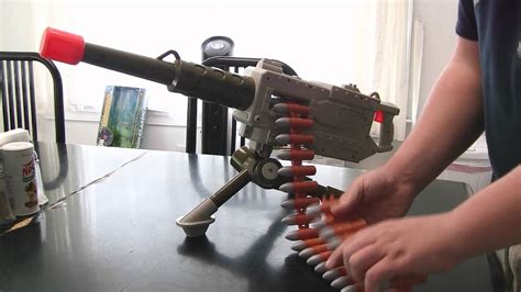 50 Caliber Browning Toy Gun By Buzz Bee Toys Youtube