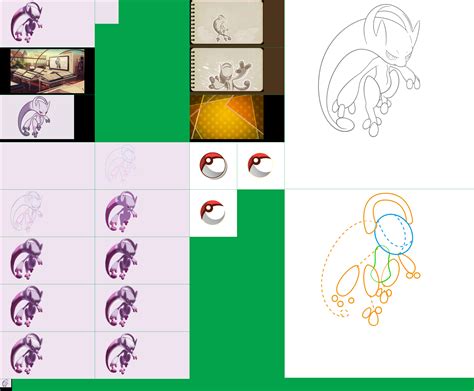 3ds Pokémon Art Academy Mega Mewtwo Y The Spriters Resource