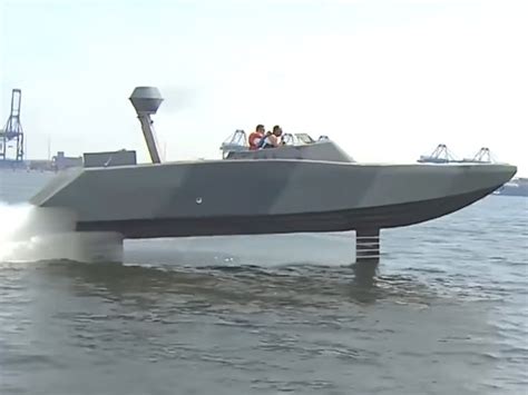 The Us Navy Has Unveiled A New Hydrofoil Its First In Decades