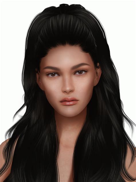Unfold Female Skin For Ts4 Terfearrence On Patreon Female Sims Skin