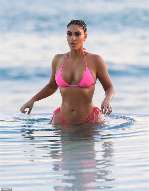 Kim Kardashian West Flaunts Her Bikini Body In Sexy New Photos