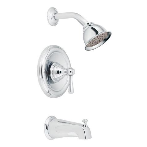 Moen Kingsley Posi Temp Single Handle 1 Spray Tub And Shower Faucet