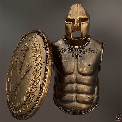 Armor Greek Warrior Models Armure Grec Guerrier