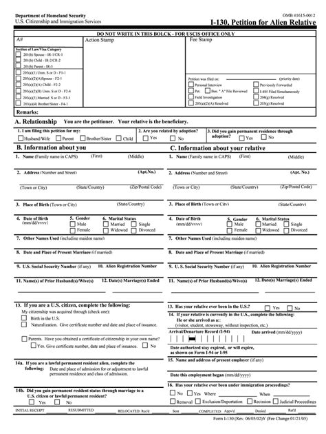 I 130 Fillable Form 2002 Fill Out And Sign Online Dochub