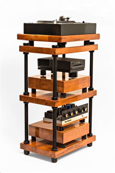 Record Player Stand Turntable Furniture Audiophile Room Record