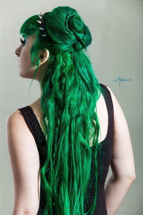 Neon Green Hair On Tumblr