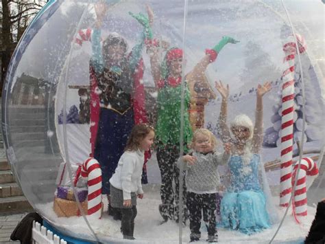 Christmas Snow Globe Christmas Photo Booth Hire Leeds Uk