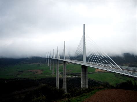 Millau Viaduct In Millau Creissels France The Infrastructure