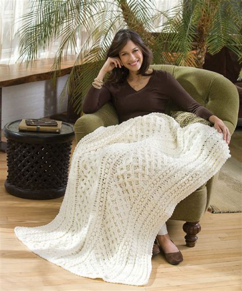 I can follow a pattern, but altering or changing it would be nearly impossible for me. Lattice Crochet Cable Pattern ...