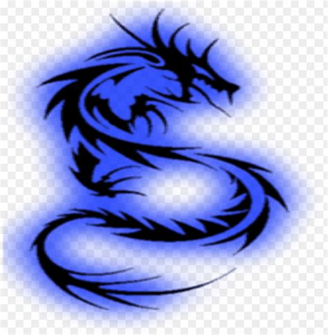Blue Dragon Clipart Transparent Red And Blue Dragon Logo Png