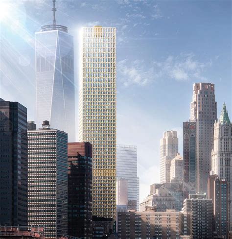 Early Concept Design For New York City Skyscraper By Adjaye Associates