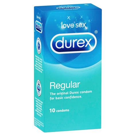 Durex Regular Condoms Durex Australia