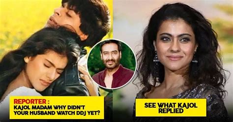 Kajol Asked Ajay Why He Hasnt Watched Ddlj His Reply Left Us Curious