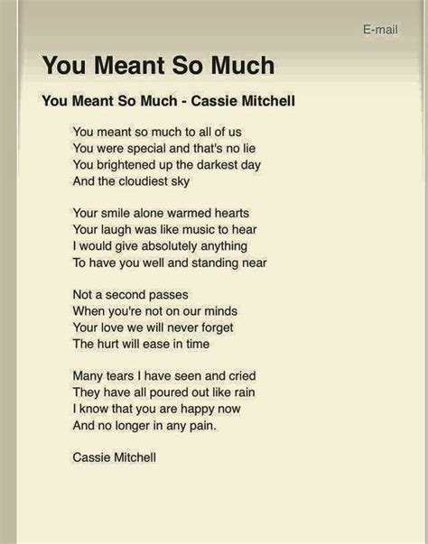 Pin By Bethan Roblin On Dedicated To My Nan Miss Her So Much X Funeral Poems Grieving Quotes