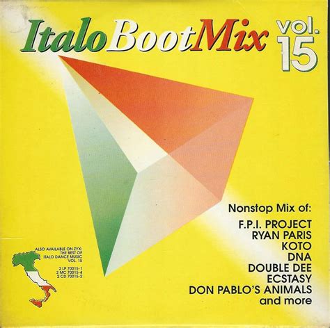 Maxi Cd Italo Boot Mix Vol 15 1990 Cardboard 13933608106