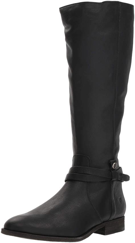 Frye Leather Melissa Belted Tall Knee High Boot In Black Save 34 Lyst