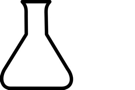 Science Beaker Coloring Pages