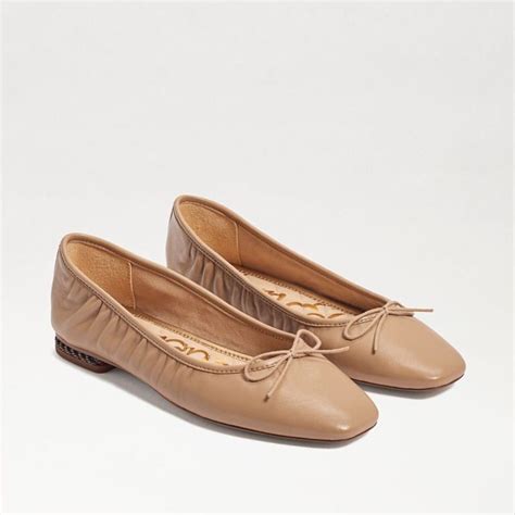 Sam Edelman Meg Ballet Flat Soft Beige Leather [samedelmanhljlhbcr] 79 99 Sam Edelman Boots