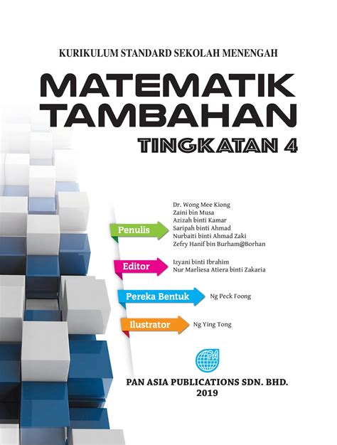 Buku Teks Tingkatan 5 Kssm Matematik Tambahan  Bbss 2021 New Format