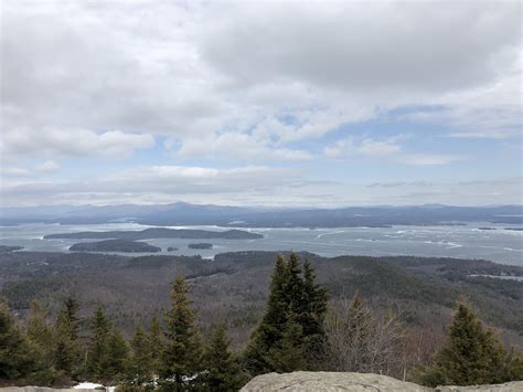 Lake Winnipesaukee Views Today From Mount Major Rnewhampshire