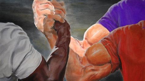Epic Handshake 3 Arms Meme Template And Creator