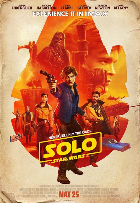 Solo A Star Wars Story Han Solo Imax Poster Rstarwars