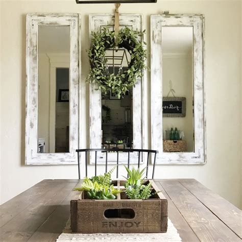 Take advantage of free shipping on mirrors, and add decorator style to your dining room and every room of the house. 18 Rustic Wall Art & Decor Ideas That Will Transform Your ...