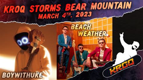 Win Tickets To Kroq Storms Bear Mountain All Weekend