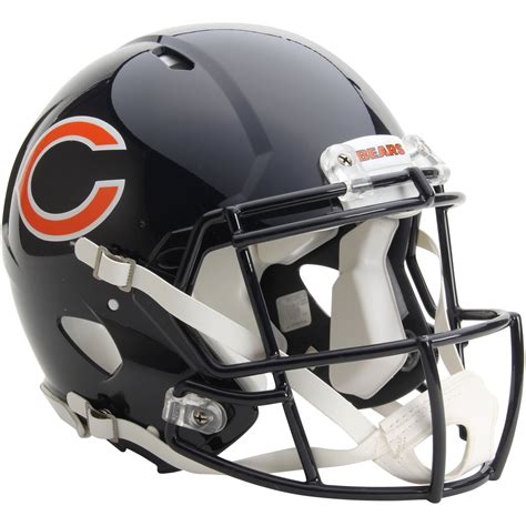 Riddell Chicago Bears Revolution Speed Full Size Authentic Football Helmet