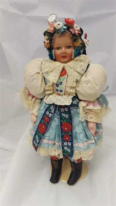 Composition Cloth Hungary Doll Circa 1940s 17 Tall Ebay