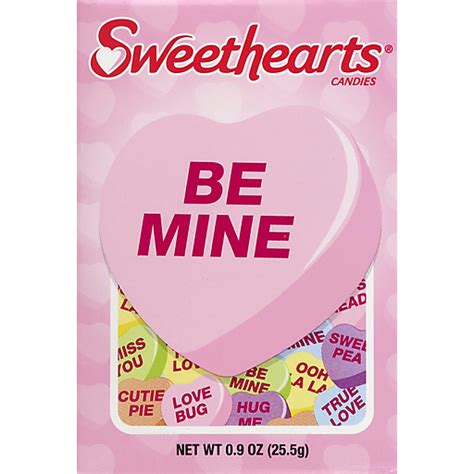 Sweethearts Be Mine Candies Packaged Candy Mathernes Market