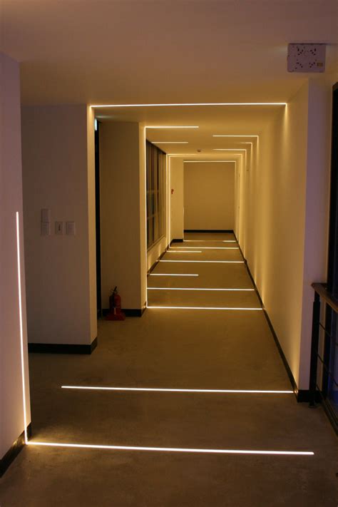 Corridors And Circulation Linear Lighting Light Architecture Lighting