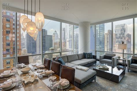 New York Ny July 27 2015 Interior Of Luxury Apartment
