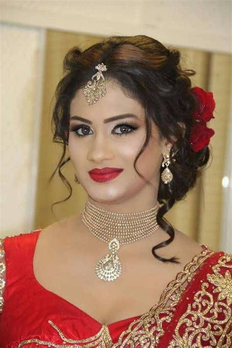 48 Stylish Wedding Hairstyle Ideas For Indian Bride Vis Wed Indian