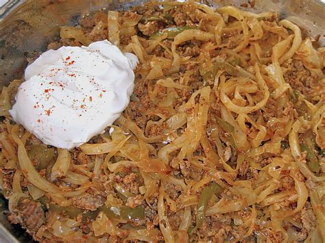 Weißkohl Hackfleisch Pfanne von schmausimausi