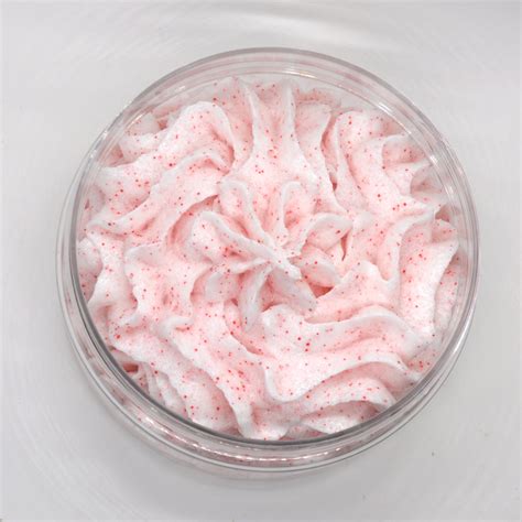 Foaming Sugar Scrub With Peppermint And Jojoba Beads Under The Divi