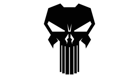 Digital Art The Punisher Logo Wallpaper Hd Download