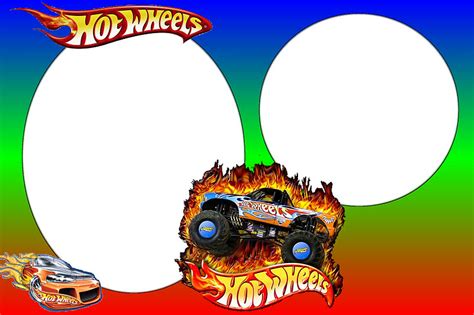 Hot Wheels Party Free Printable Invitations Oh My