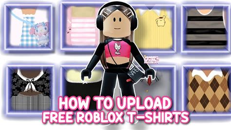 Easy Way To Upload Free T Shirts To Roblox On Mobile Tablet Ipad