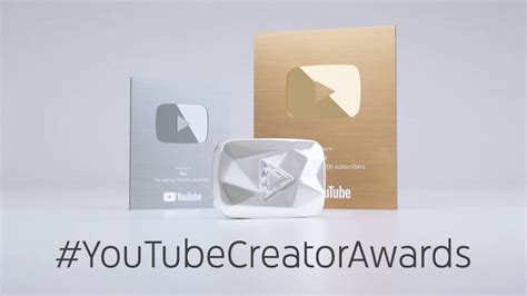 Youtube Reveals New Silver And Gold Creator Awards Teneighty