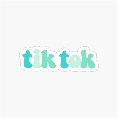 Tik Tok Sticker By Kmiranda4 Cute App Baby Blue Aesthetic Blue