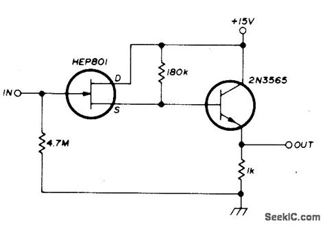 Fetbipolardarlington Basiccircuit Circuit Diagram