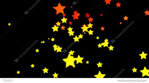 Loopable Falling Stars Animation Stock Animation 754267