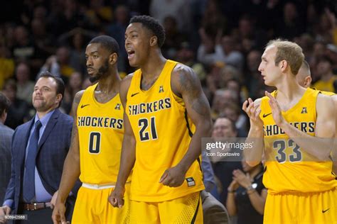 Wichita State Shockers Forward Darral Willis Jr Celebrates On The News Photo Getty Images