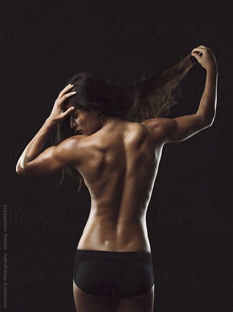 Fitness Female With Muscular Body By Stocksy Contributor Jacob Lund